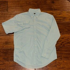 Ralph Lauren Light Blue Plaid Casual Shirt